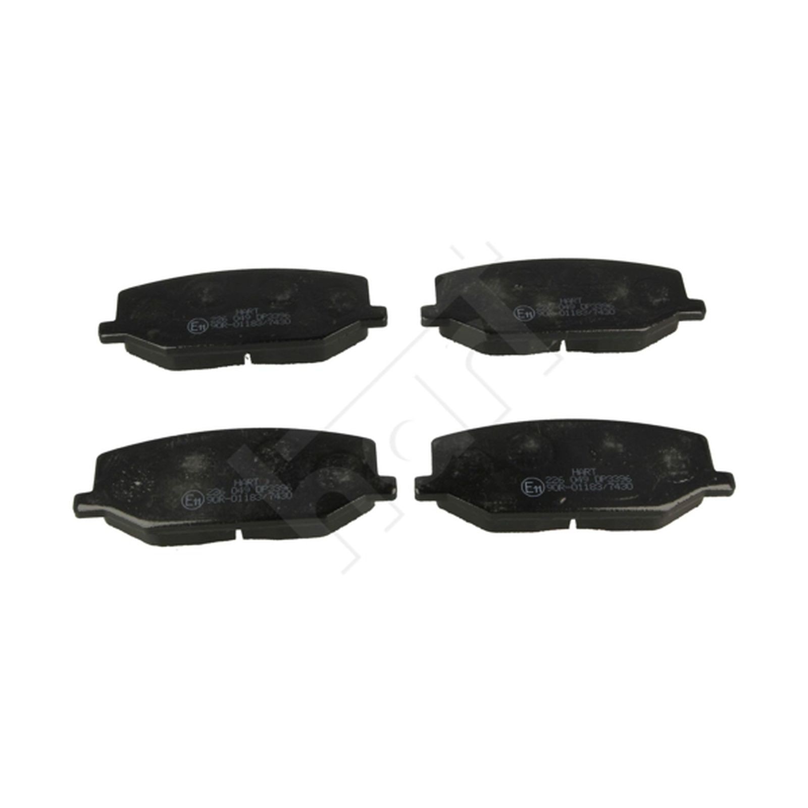 1x ORIGINAL® HART Bremsbelagsatz, Scheibenbremse Vorne für Suzuki JIMNY