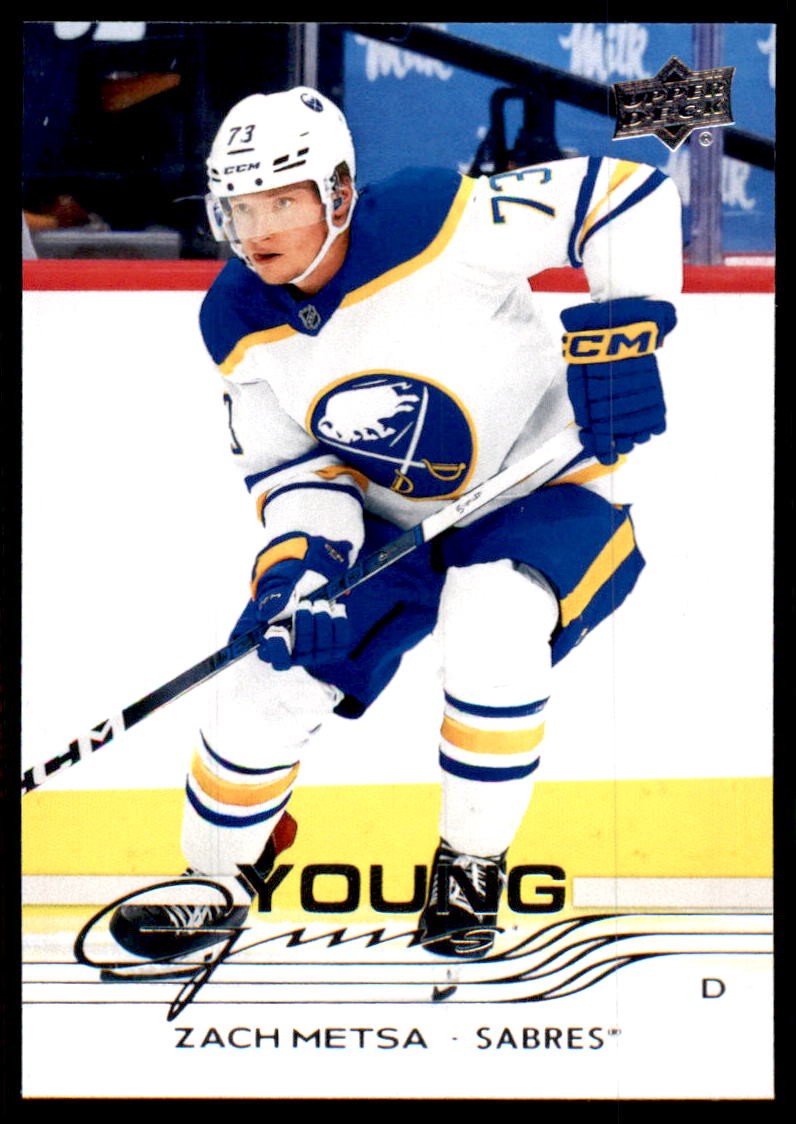 2025-26 Upper Deck #490 Zach Metsa Young Guns Rookie