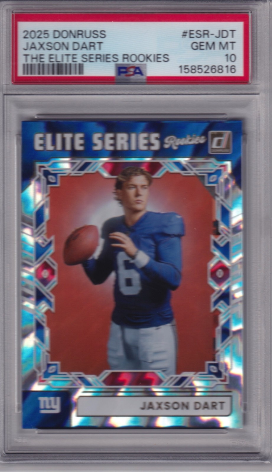 Jaxson Dart Panini Donruss the Elite Series Rookies #ESRJDT Base