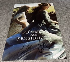 Sense And Sensibility Signed Cast 12x18 Photo x2 Caitriona Balfe & Frank Dillane