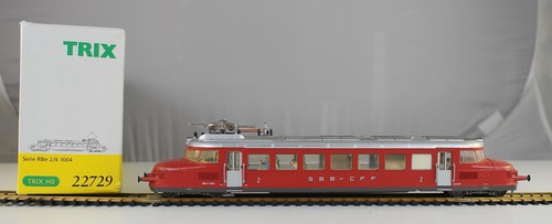 Trix 22729 Elektrotriebwagen RBe 2/4 "Roter Pfeil" der SBB aus Sammlung mit OVP | Zustand: Gebraucht