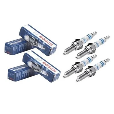 4 Bougies FIAT Punto 1.2 8V 188 Panda Seicento Natural Power BOSCH 0242235666 - Photo 1/4