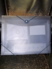 New Staples Portable Expandable Hanging File Folder Blue Moisture Resistant