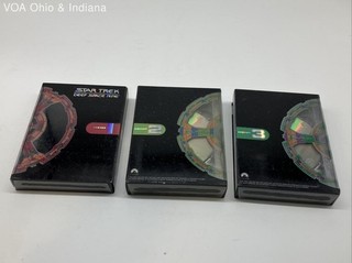 Star Trek Deep Space Nine Complete Seasons 1 2 & 3 DVD Box Set Lot