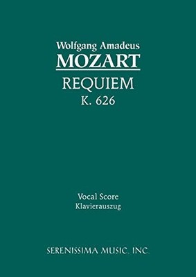 Requiem, K626 - Vocal score - VERY GOOD