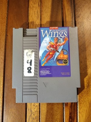 Legendary Wings Nintendo Entertainment System NES Authentic Cartridge