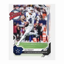 Dak Prescott 249th Passing TD Cowboys 2026-27 NFL Topps NOW Card 24 Presale