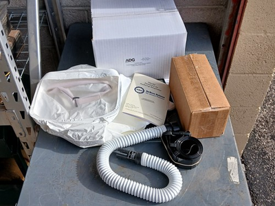 #ad ADG FlexAir Biological Kit Positive Pressure System Hood w Cape AirBoss $74.95