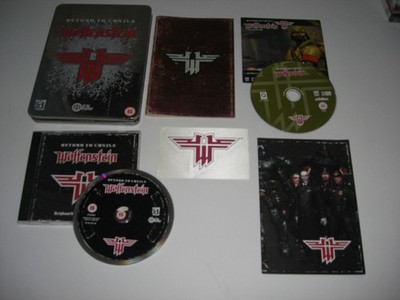 RETURN TO CASTLE WOLFENSTEIN Limited Collector's Edition im Blechkoffer PC KOMPLETT