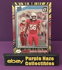 2024 Panini Donruss Optic Rated Rookie Darius Robinson #225 Electricity /75