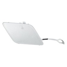 Front Side Car Bumper Tow Hook Cover Tow Cover Cap Fit for Silver Tone