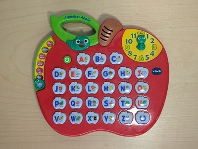 VTech ABC Learning Apple Interactive Educational Toy Lights, Music Tested Works