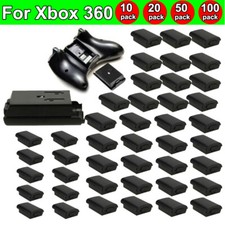 Lot For Xbox 360 Wireless Controller AA Battery Back Cover Case Shell Pack Black