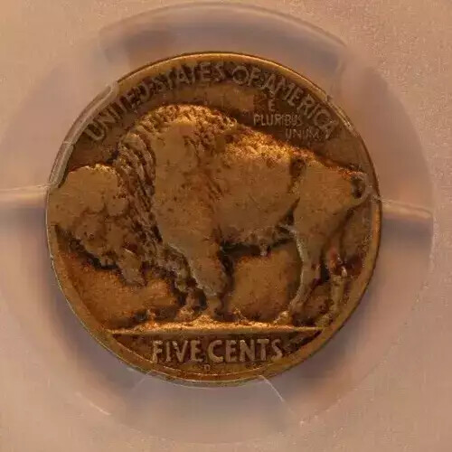 1919-D Buffalo Nickel PCGS VG10 - Picture 2 of 4