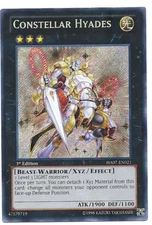 1 x Constellar Hyades - HA07-EN021 - Secret Rare - 1st Edition Near Mint, Englis