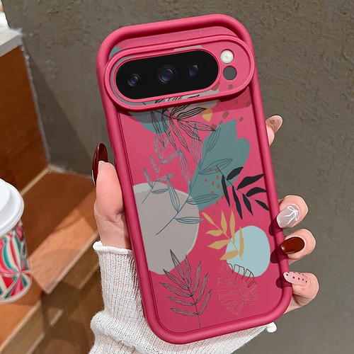For Google Pixel 9 8 Pro XL 8A Shockproof Patterned Soft TPU Flower Case Cover - Picture 17 of 22