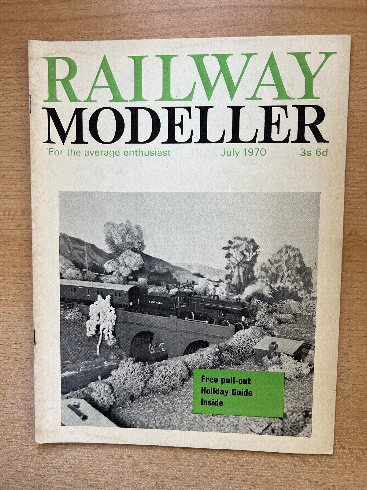 Railway Modeller Magazine July 1970 For the average enthusiast