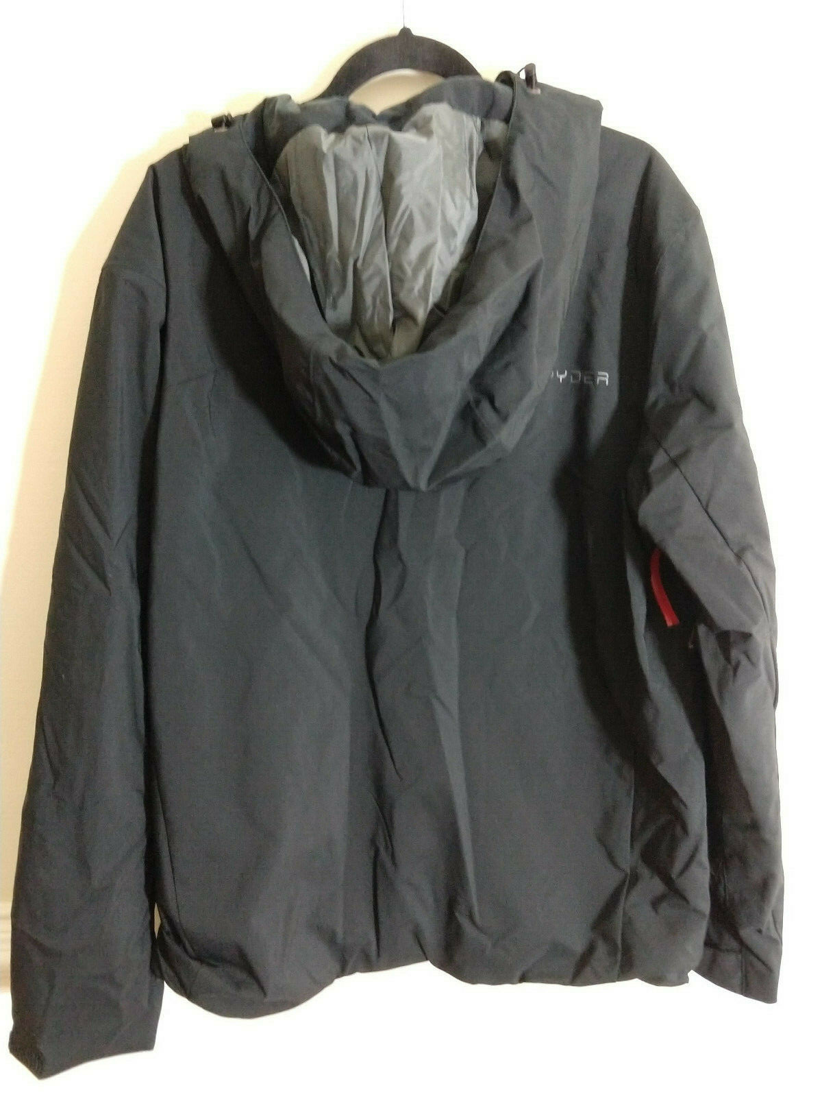 Spyder Men's Fanatic Jacket, Black/Polar/Red, Style162000 