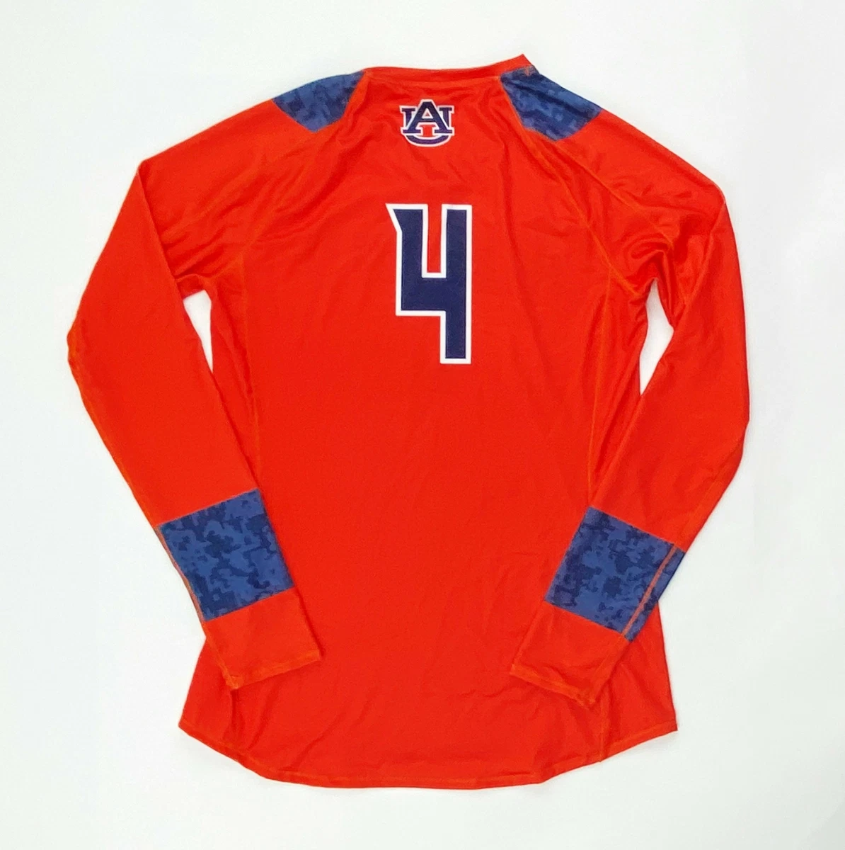 Under Armour Auburn Tigers V Neck Volleyball Jersey Women s S Orange UJVJG4W