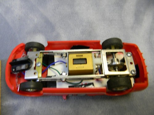 1/32 SCALE 2007 REVELL MUSTANG SHELBY GT500 RED SLOT CAR W/REVELL CHASSIS - Picture 9 of 9
