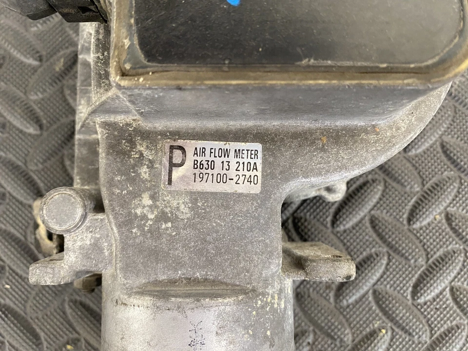 Medidor de flujo de aire AFM Mazda 323 Mercury Tracer Capri N/T 1986-1988 OEM | B63013210A Foto 2 de 3