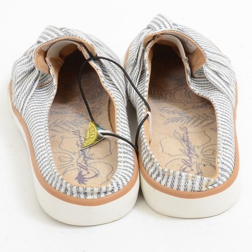 Margaritaville Nautical Stripe Knotted Slip-on Mule Shoes Women's Size 7 - Picture 6 of 6