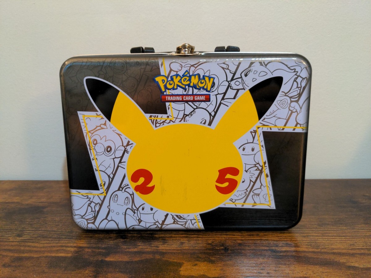Celebrations Pokemon 25th Anniversary Collectors Chest Lunchbox