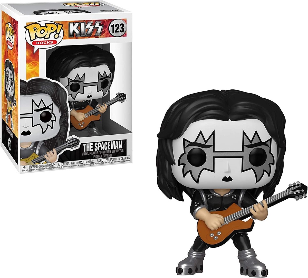 Funko Pop! Rocks Kiss - The Spaceman Vinyl Figure #123 #28506 | eBay