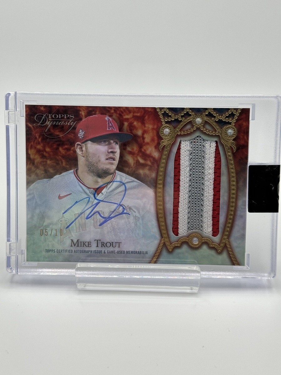 MIKE TROUT メモラビリア直筆サインカード /25 Topps Mike Trout auto /25 サインカード MIKE TROUT メモラビリア直筆