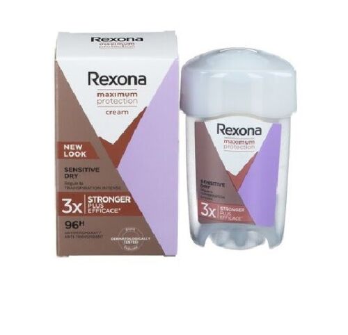 162,22€/L- Rexona Stick Mujer Max Protection - Sensitive Dry - Pack de 6 (6 x 45 ml) - Imagen 1 de 1