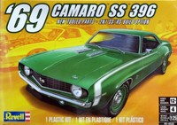 Revell ´69 Camaro Ss 396 2N1 Bausatz Model Kit 1:25 Art. 85-4525 Us-Car