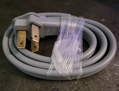 GE Universal Standard 3 Wire Plug 40 Amp Range Cord 4 Feet WX09X10006  four ft