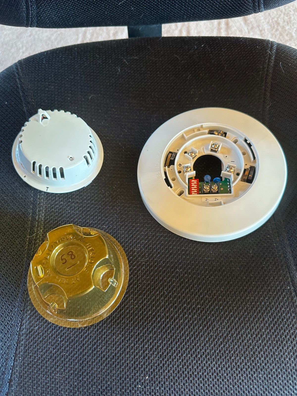BOSCH D285TH Smoke Detector and D278S Addressable base