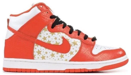 Nike Supreme x Dunk Pro SB High Orange