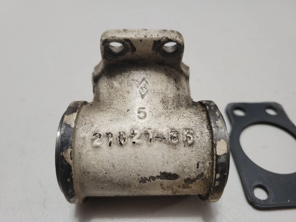 Colector de admisión 55-65 Harley Davidson Panhead 27027-55 Duo Hydra Glide OEM E EL Foto 2 de 4