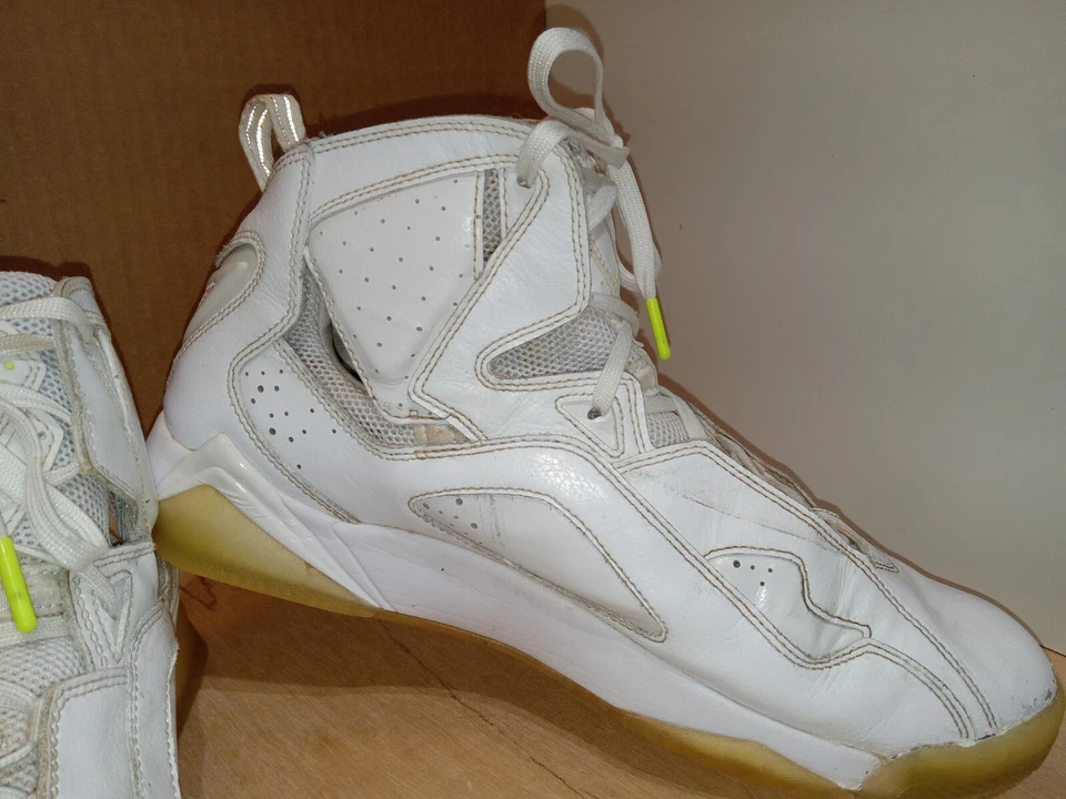 Jordan True Flight Blanco Hombre Talla 13 342964-113 Foto 4 de 4