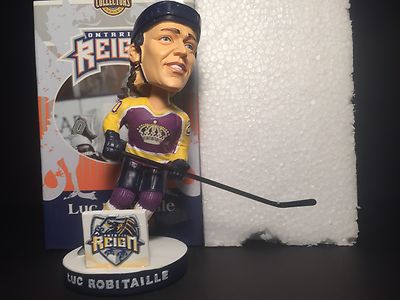 Reign Luc 2011 LA KINGS ONTARIO REIGN LUC ROBITAILLE BOBBLEHEAD HOCKEY HTF | eBay
