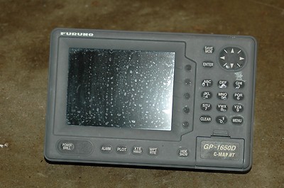 FURUNO Gp-1650 GPS Color Chartplotter Unit GP1650 Clean FURUNO Gp-1650 GPS Color Chartplotter Unit GP1650 Clean