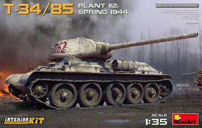 Miniart 1/35 Miniart T-34/85 Plant 112 Spring 1944 w/Interior