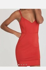 PRETTY LITTLE THING womens bandage bodycon dress 8