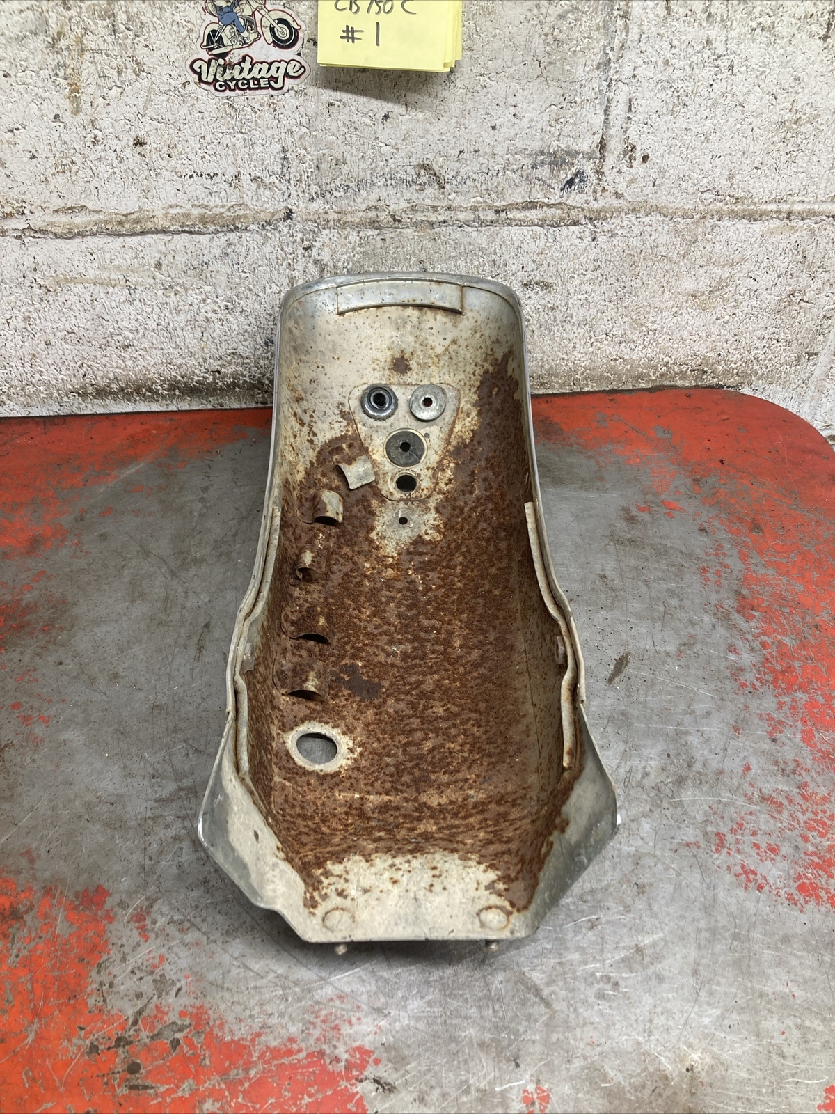1980 Honda Cb750c Cb 750 Rear Fender