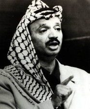 Yasser Arafat of the Palestine Liberation Organisation 1970s OLD PHOTO