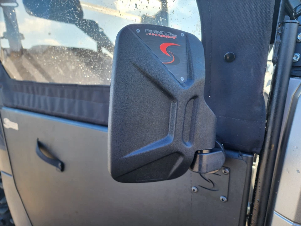 Polaris Ranger 1000, 900, XP, RZR, CanAm HD10, 9 door mounted Mirror kit option. - Изображение 3 из 4