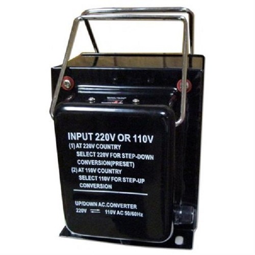 Simran 1000 Watt Voltage Transformer 110-220v Heavy Duty Step Up Down Converter - Picture 4 of 6