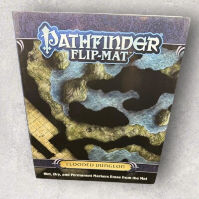 Bigger Flooded Dungeon Flip-Mat - Tesoros de la marca