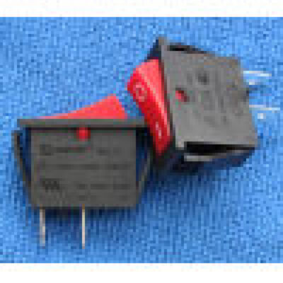 5pcs RK1-15 Rocker Switch 16A 125/250VAC T100/55 2 Pins NEW