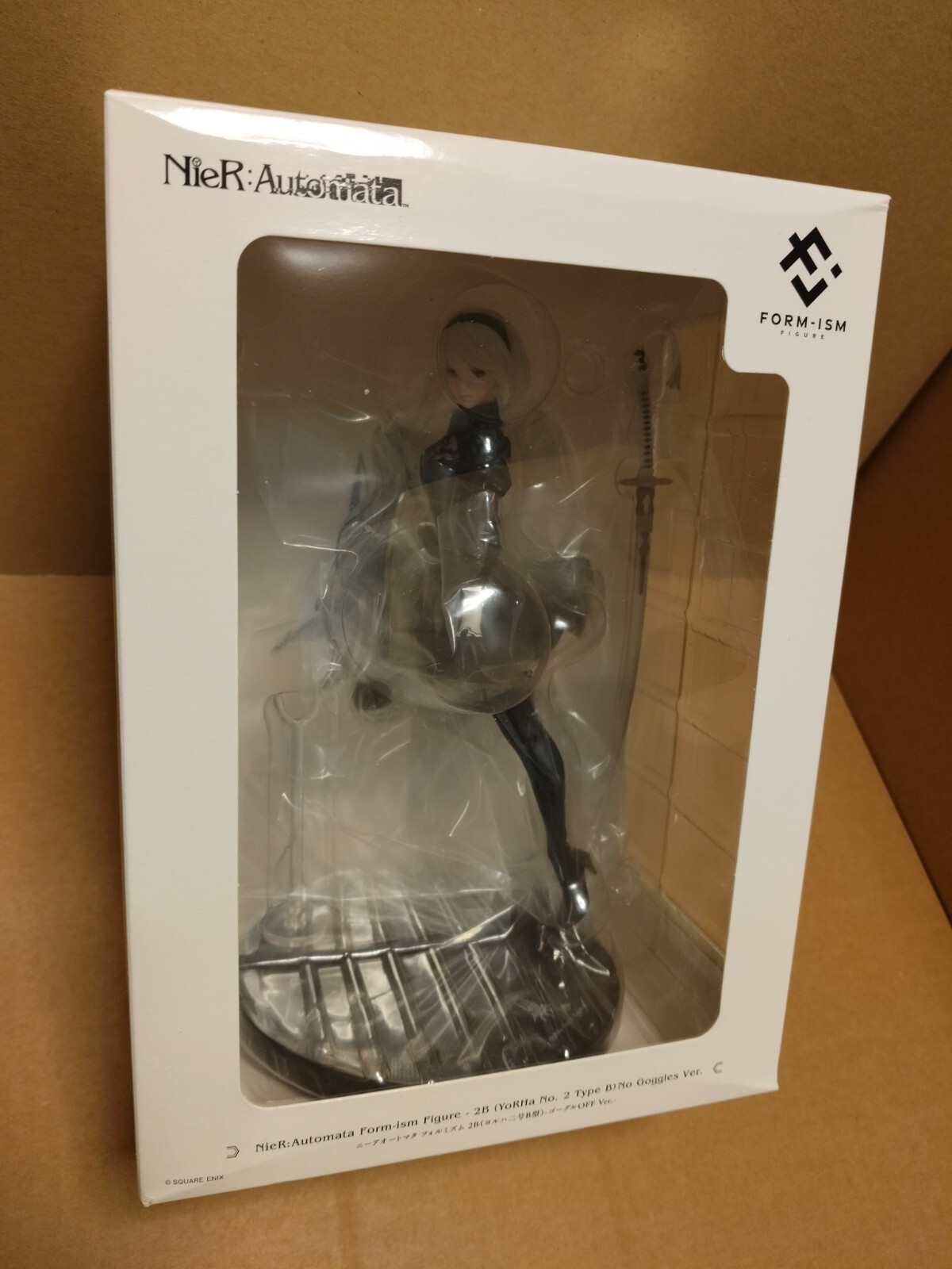 NIER AUTOMATA 2B FORM-ISM FIGURE NO GOGGLES VER (SQUARE ENIX)OFFICIAL NEW SEALED