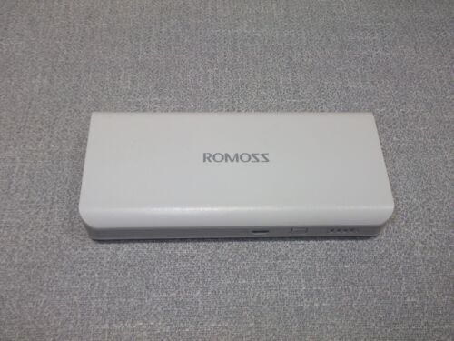 Romoss Solo 5 Portable Charger Power Bank 10000 mAh - White - Picture 1 of 7