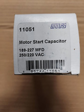 Motor Start Capacitor 189-227 MFD 220/250 VAC NIB