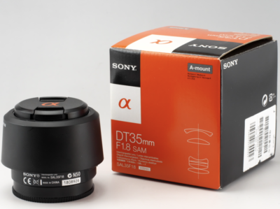 SONY Single Focus Wide Angle Lens DT 35mm F1.8 SAM APS-C